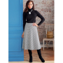 Patron Butterick 6866 jupe femme, taille 32-40, en français