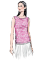 Naaipatroon Butterick 6874 shirt, maat 42-48, Dui/En/Fr