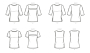 Naaipatroon Butterick 6874 shirt, maat 42-48, Dui/En/Fr