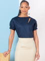 Naaipatroon Butterick 6875 T-shirt, maat 32-40, Dui/En/Fr