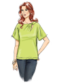 Naaipatroon Butterick 6875 T-shirt, maat 32-40, Dui/En/Fr