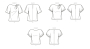 Naaipatroon Butterick 6875 T-shirt, maat 42-48, Dui/En/Fr