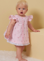 Patron Butterick 6884 ensemble bébé, taille 46-81cm, en français