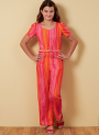 Patron Butterick 6888 combinaison / robe / combinaison courte fille, taille 128- 158, en français