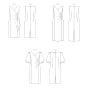 Patron Butterick 6892 robe femme, taille 32-40, en français