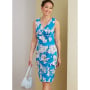 Patron Butterick 6892 robe femme, taille 42-50, en français