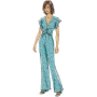 Naaipatroon Butterick 6893 jurk en jumpsuit, maat 42-50, Dui/En/Fr