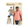 Naaipatroon Butterick 6896 blouse, maat 56-64, Dui/En/Fr