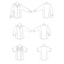 Naaipatroon Butterick 6898 blouse, maat 34-42, Dui/En/Fr