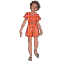 Patron Butterick 6908 combinaison robe enfants, taille 127-155 cm, en français