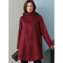 Patron Butterick 6919 manteau femme, taille 34-42, en français