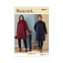 Patron Butterick 6919 manteau femme, taille 42-50, en français