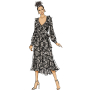Patron Butterick 6926 robe femme, taille 30-38, en français