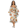 Patron Butterick 6927 robe femme, taille 56-64, en français