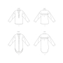 Naaipatroon Butterick 6929 blouse, maat 34-42, Dui/En/Fr