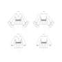 Naaipatroon Butterick 6930 blouse, maat 30-38, Dui/En/Fr