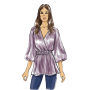Naaipatroon Butterick 6930 blouse, maat 38-46, Dui/En/Fr