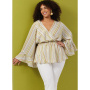 Naaipatroon Butterick 6931 blouse, maat 46-54, Dui/En/Fr