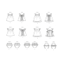 Patron Butterick 6935 ensemble tenue enfants, taille XS-L, en français