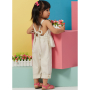 Patron Butterick 6936 ensemble tenue enfants, taille 1/2 - 4 ans, en français
