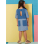 Patron Butterick 6937 combinaison robe enfants, taille 3-6 ans, en français
