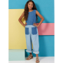 Patron Butterick 6937 combinaison robe enfants, taille 3-6 ans, en français