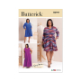 Patron Butterick 6941 robe femme, taille 46-54, en français