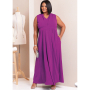 Patron Butterick 6941 robe femme, taille 46-54, en français