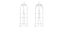 Naaipatroon Butterick 6944 broek, maat 34-42, Dui/En/Fr