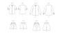 Naaipatroon Butterick 6946 blouse en shorts, maat 30-38, Dui/En/Fr