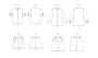 Naaipatroon Butterick 6946 blouse en shorts, maat 56-64, Dui/En/Fr