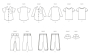 Patron Butterick 6950 ensemble bébé, taille 0,5-4 ans, en français