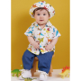 Patron Butterick 6950 ensemble bébé, taille 0,5-4 ans, en français