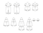 Patron Butterick 6950 ensemble bébé, taille 1-18M, en français