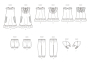 Patron Butterick 6951 ensemble enfant, taille 0,5-4 ans, en français
