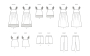 Patron Butterick 6952 ensemble enfant, taille 0,5-4 ans, en français