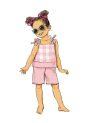 Patron Butterick 6952 ensemble enfant, taille 0,5-4 ans, en français