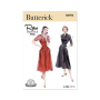 Patron Butterick 6956 robe vintage femme, taille 44-52, en français