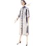 Patron Butterick 6957 manteau vintage femme, taille 42-50, en français