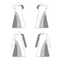 Patron Butterick 6959 robe femme, taille 44-52, en français