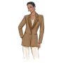 Patron Butterick 6960 blazer femme, taille 34-42, en français