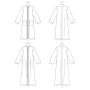 Patron Butterick 6967 manteau femme, taille 42-60, en français