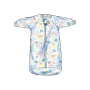 Patron Butterick 6968 gigoteuse bébé, taille XS-L, en français