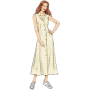 Patron Butterick 6974 robe chemise femme, version papier, taille 42-50, en français