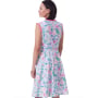 Patron Butterick 6985 robe vintage femme, version papier, taille 34-42, en français
