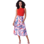 Patron Butterick 6986 jupe vintage femme, version papier, taille XS-L, en français