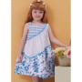 Naaipatroon Butterick 6988 kinderjurk, maat 3-8, Dui/En/Fr