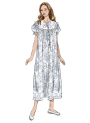 Naaipatroon Butterick 7015 nachtkleding, maat 34-50, Dui/En/Fr