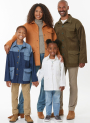 Patron Butterick 7016 veste pour toute la famille, version papier, taille XS-XL, en français