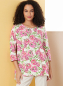 Naaipatroon Butterick 7023 Designer shirt, maat XS-XXL, Dui/En/Fr